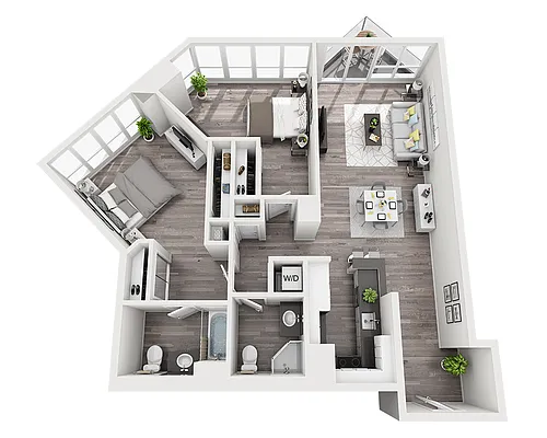 Floor plan Plan B2G