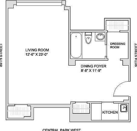 2nd image of 295 Central Park W APT 5A