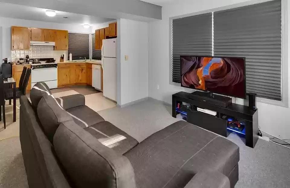 Open concept living area