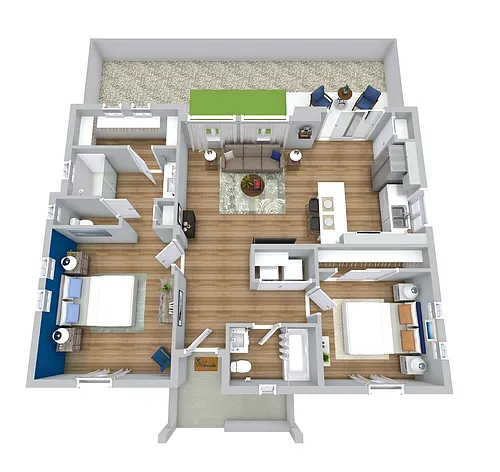 Floor plan B1