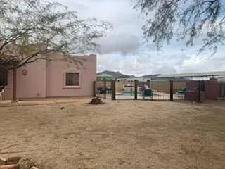Pool area/back