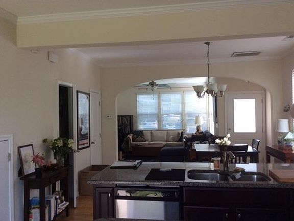 Large open kitchen