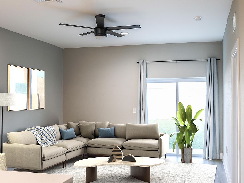 Living Room- virtual staged
