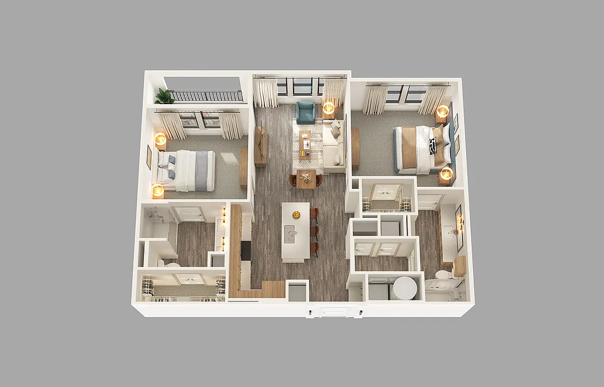 Floor plan B3