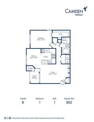 Floor plan B