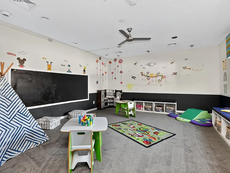 Welcome to Vista Point Apartments, where a vibrant kid's playroom sparks creativity and fun. With colorful designs and ample space, it's perfect for little ones to thrive. Join our community today and provide your children with the joy of play!
