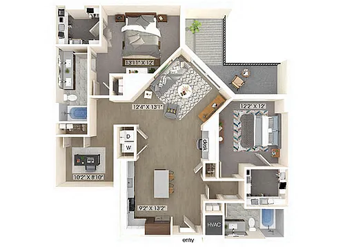 Floor plan B9D