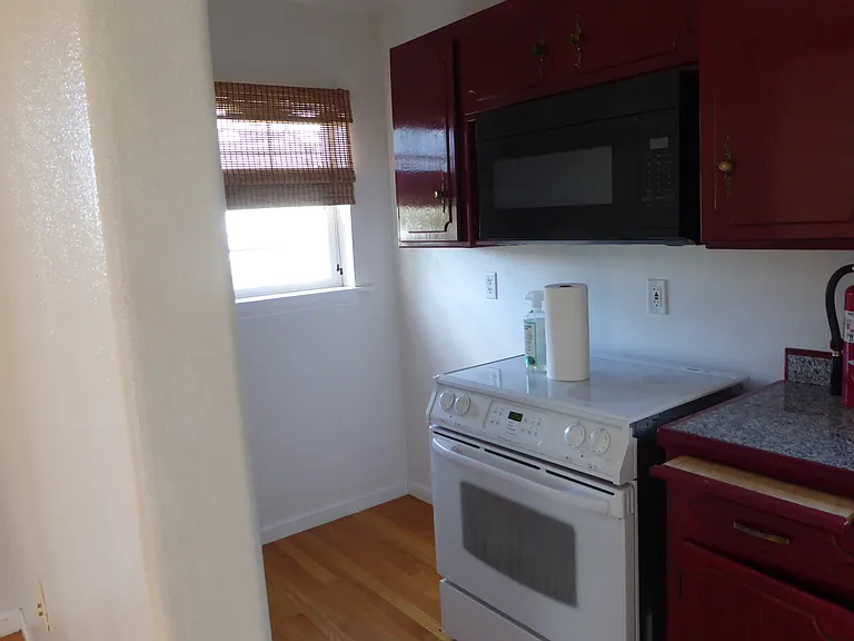 galley kitchen view