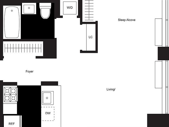 2nd image of 450 W 17th St APT 831