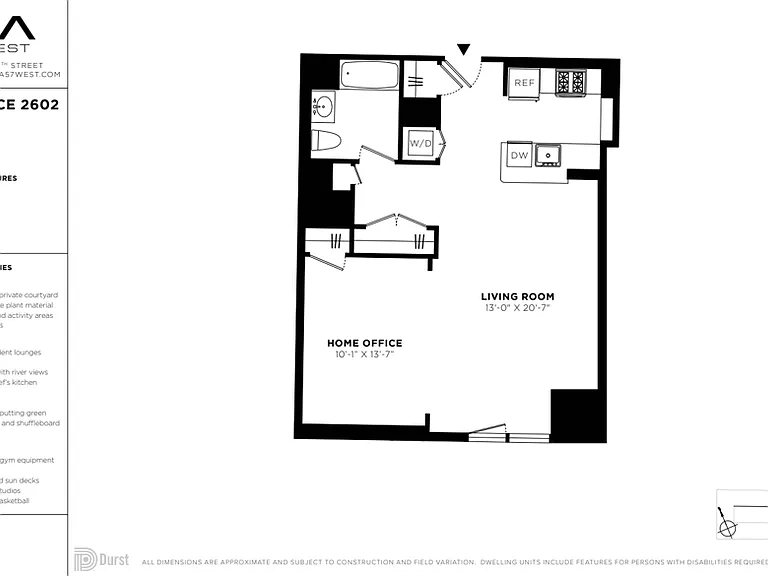625 W 57th St #2602 — Photo 2