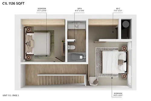 Floor plan C1