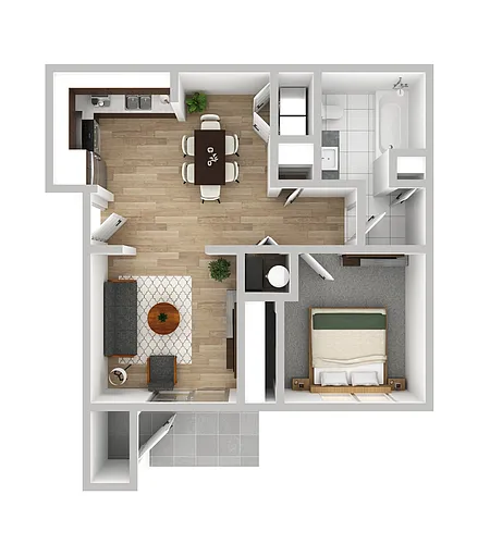 Floor plan 1A