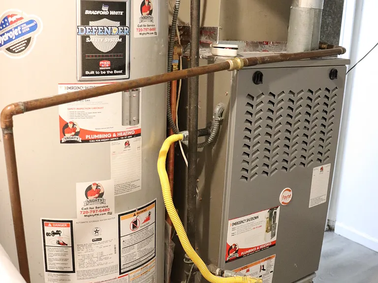 Furnace & Water Heater.