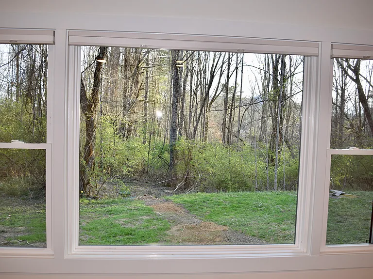 Living room picture window
