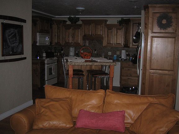 living room looking into kitchen
