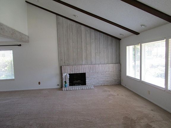fireplace in living room