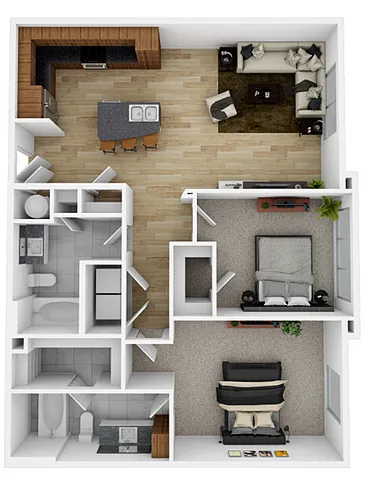 Floor plan B20A