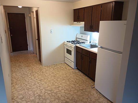 Kitchen & Hall from Living Room