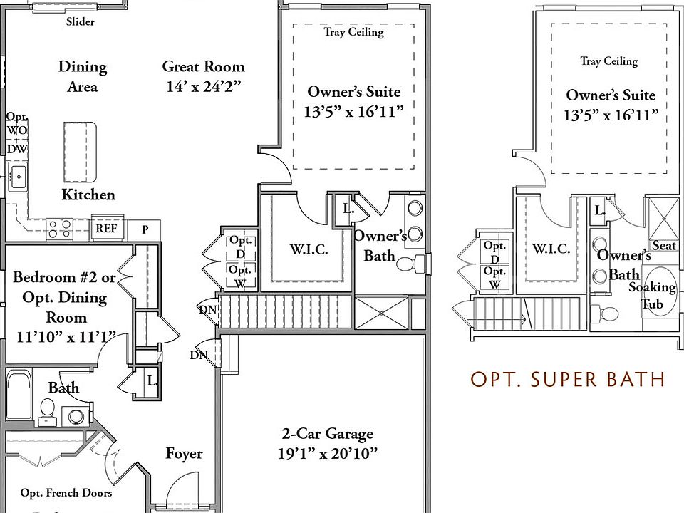 Chesapeake Plan, The Enclave at Hines Farm Single Family Homes