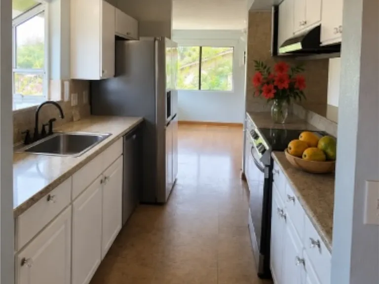 KITCHEN STAGED