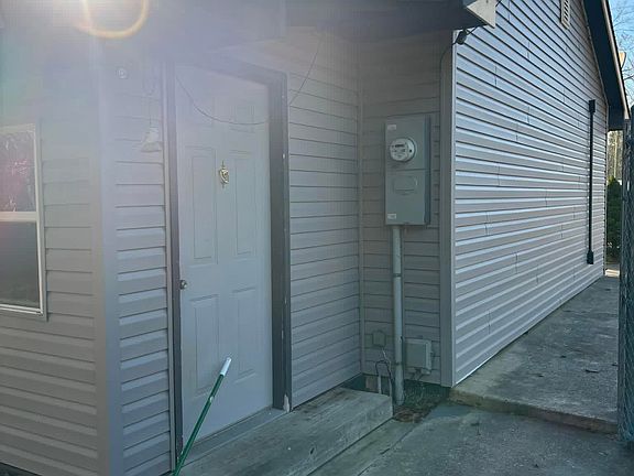 back entrance of home