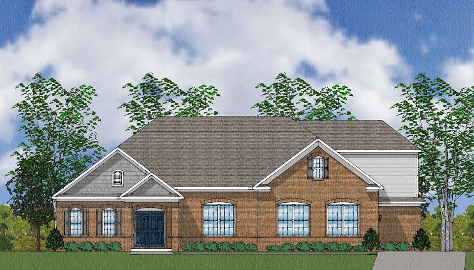 The Templeton - Elevation A Side Entry - With Bonus Room