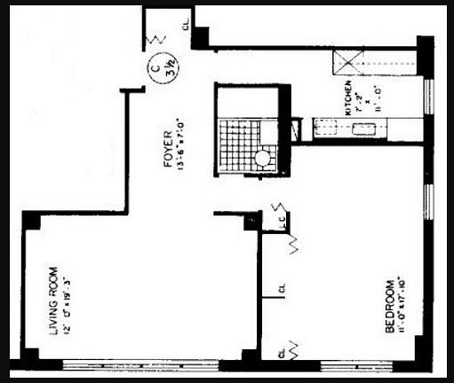 2nd image of 350 E 52nd St APT 14c