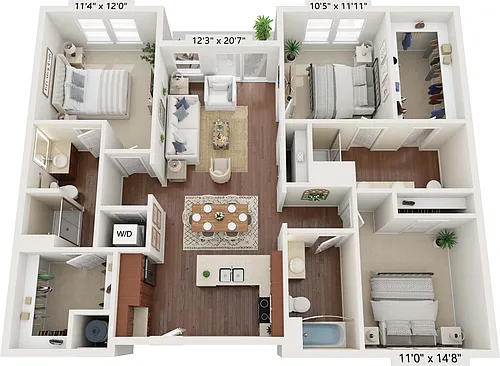 Floor plan Estes