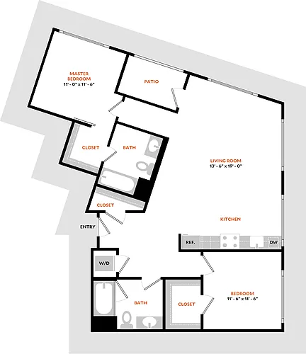Floor plan Plan 2K
