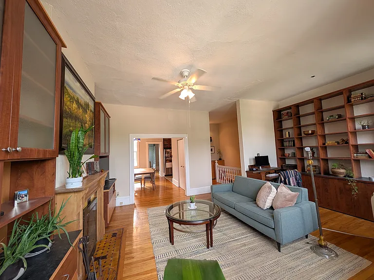 dining area and foyer, from living room