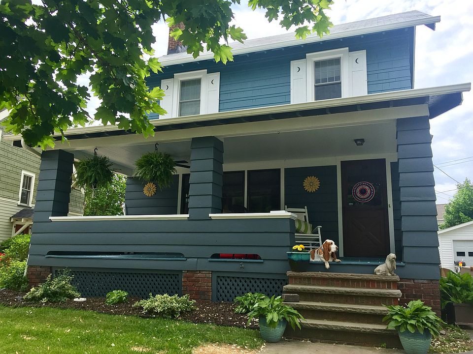 Large covered front porch