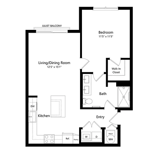 Floor plan A1