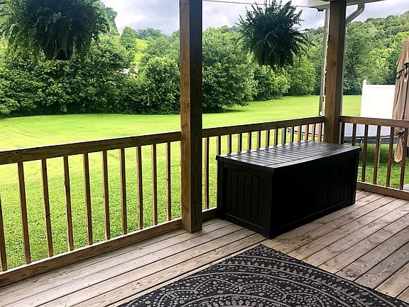 New deck overlooking field