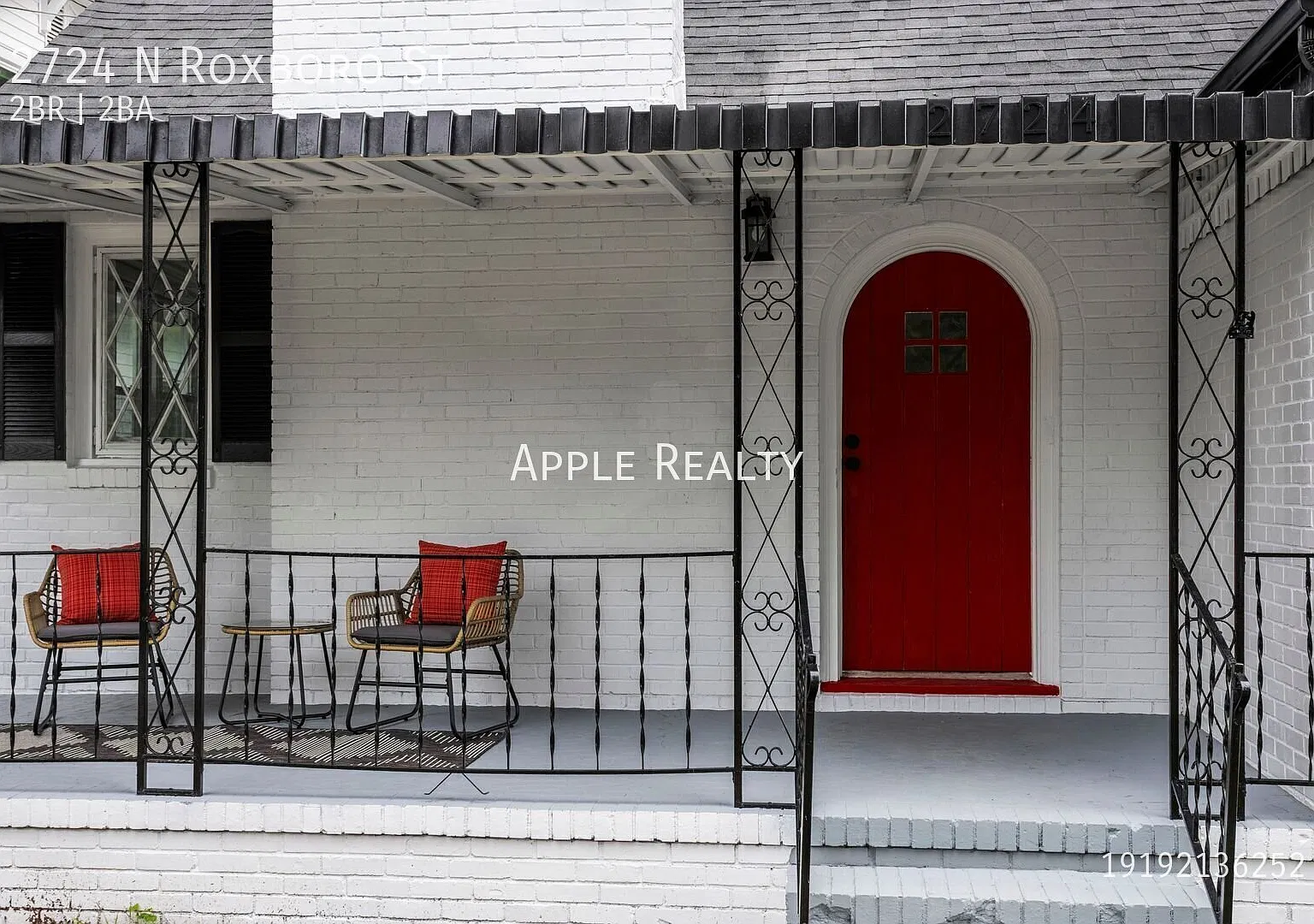 2724 N Roxboro St - Newly Renovated 2-Bed, 2-Bath in Durham That Lives Like a 3-Bed, 2-Bath — Photo 4