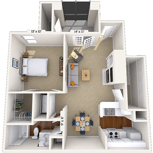 Floor plan Armstrong