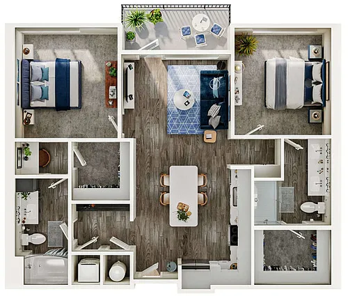 Floor plan B1