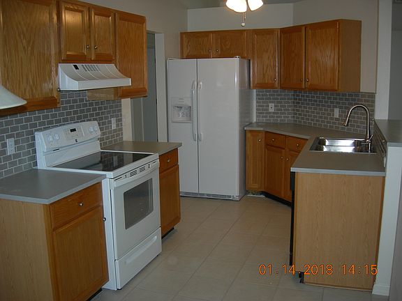 New countertops, backsplash.