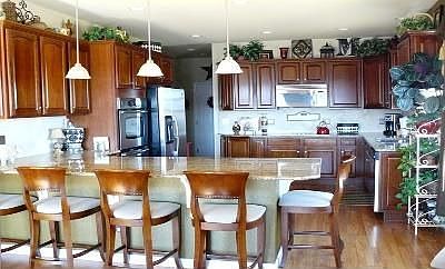 Custom Kitchen granit cherry stainless