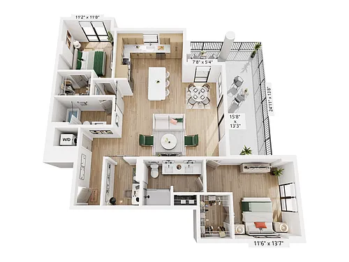 Floor plan B16