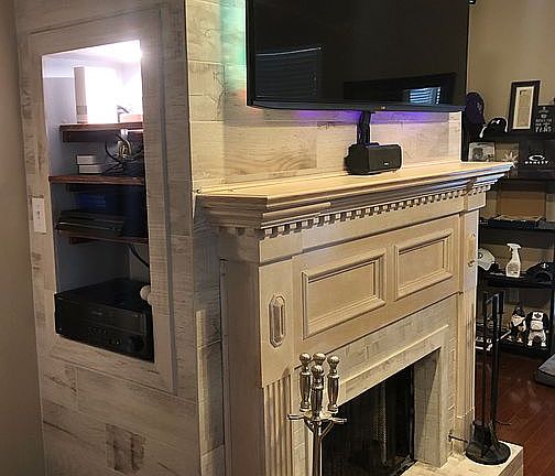 Living Room Fireplace