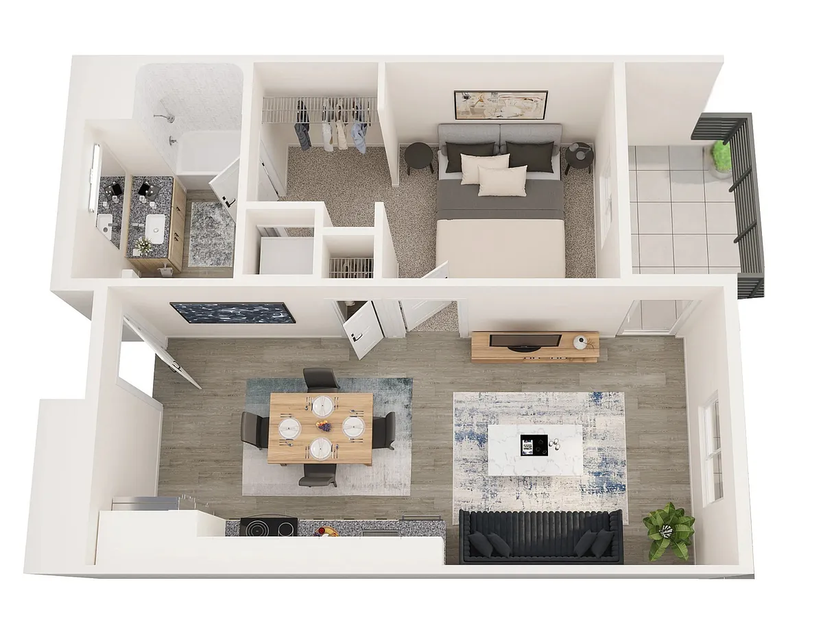 Floor plan 1A1