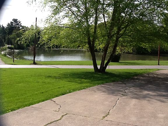Lake view from living room
