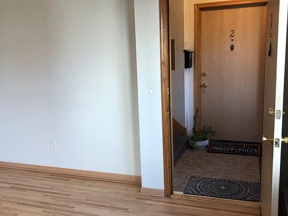 Looking back through entry door.