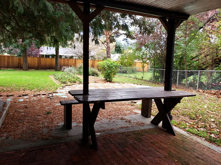 beneath the deck