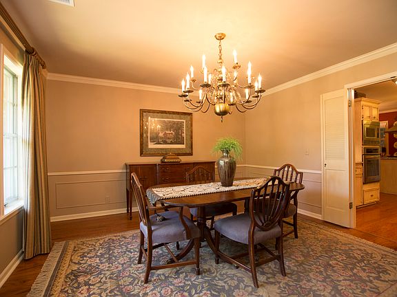 Crown and wainscot moldings