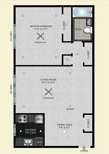 Floor plan Pine Creek