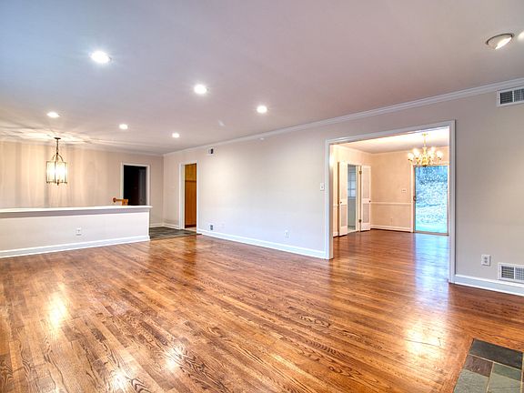living room view to dining room