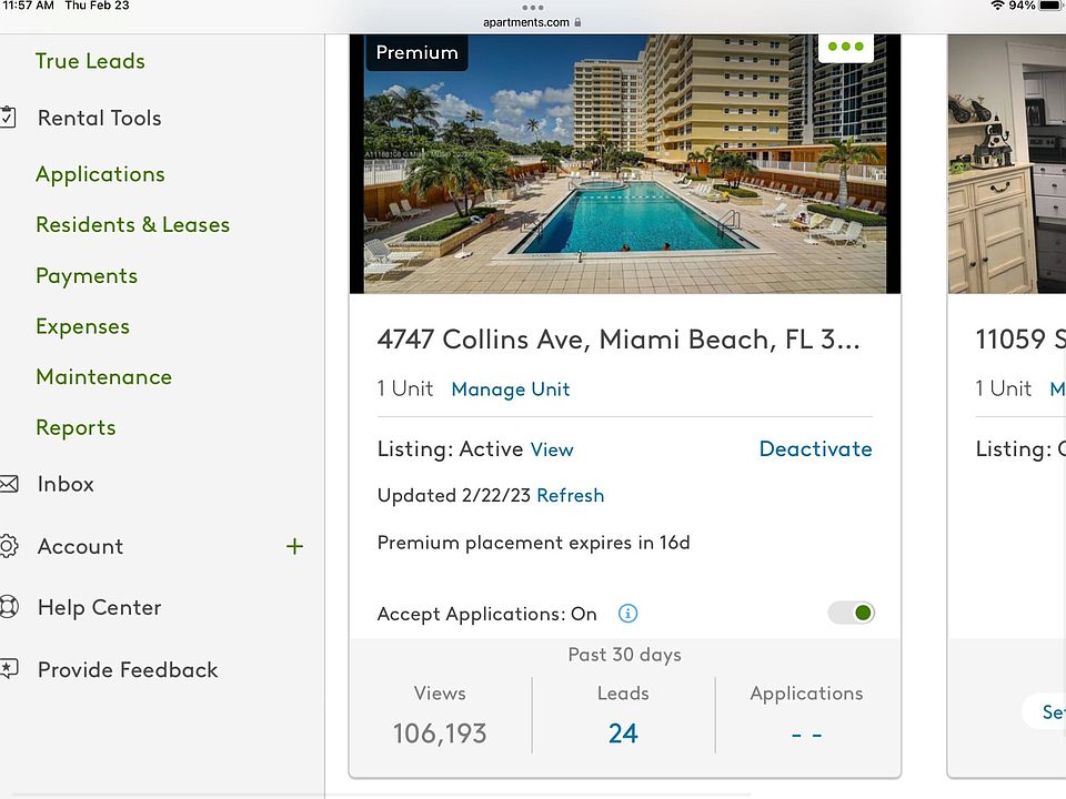 1st image of 4747 Collins Ave APT 507