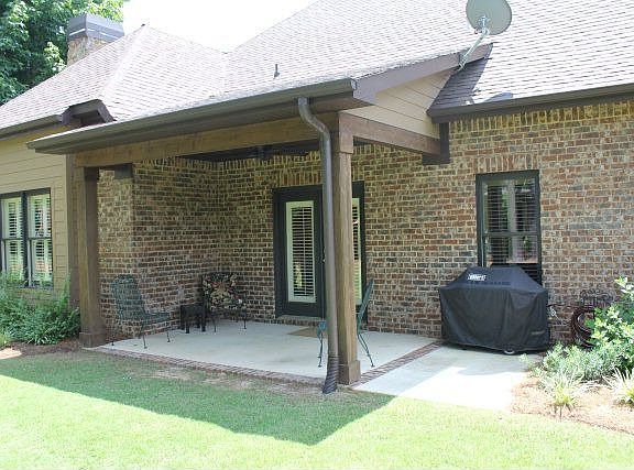 Back Patio at an angle