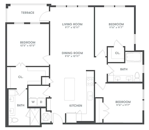 Floor plan C1